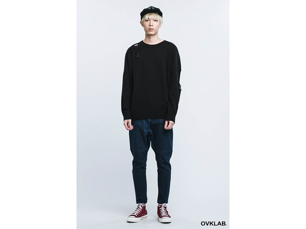 OVKLAB 16 AW Destroyed Knit Sweater (1)