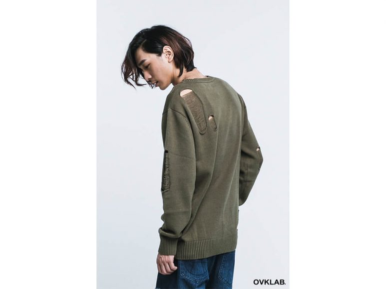 OVKLAB 16 AW Destroyed Knit Sweater (5)