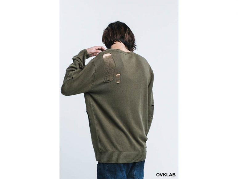 OVKLAB 16 AW Destroyed Knit Sweater (6)