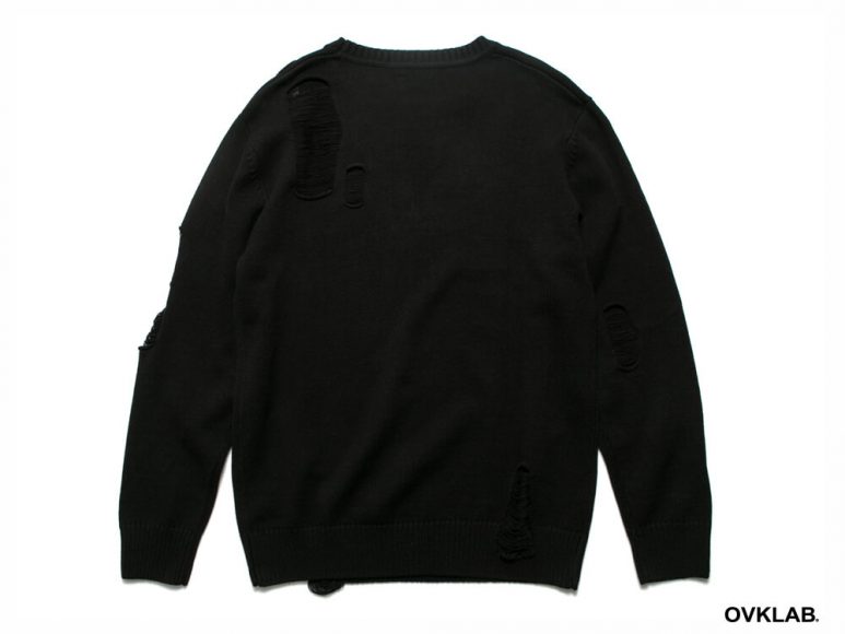 OVKLAB 16 AW Destroyed Knit Sweater (8)