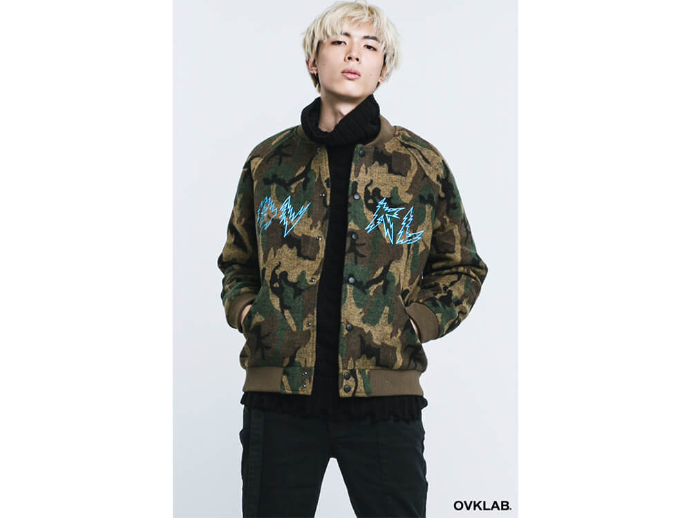 OVKLAB 16 AW Camo Varsity Jacket (2)