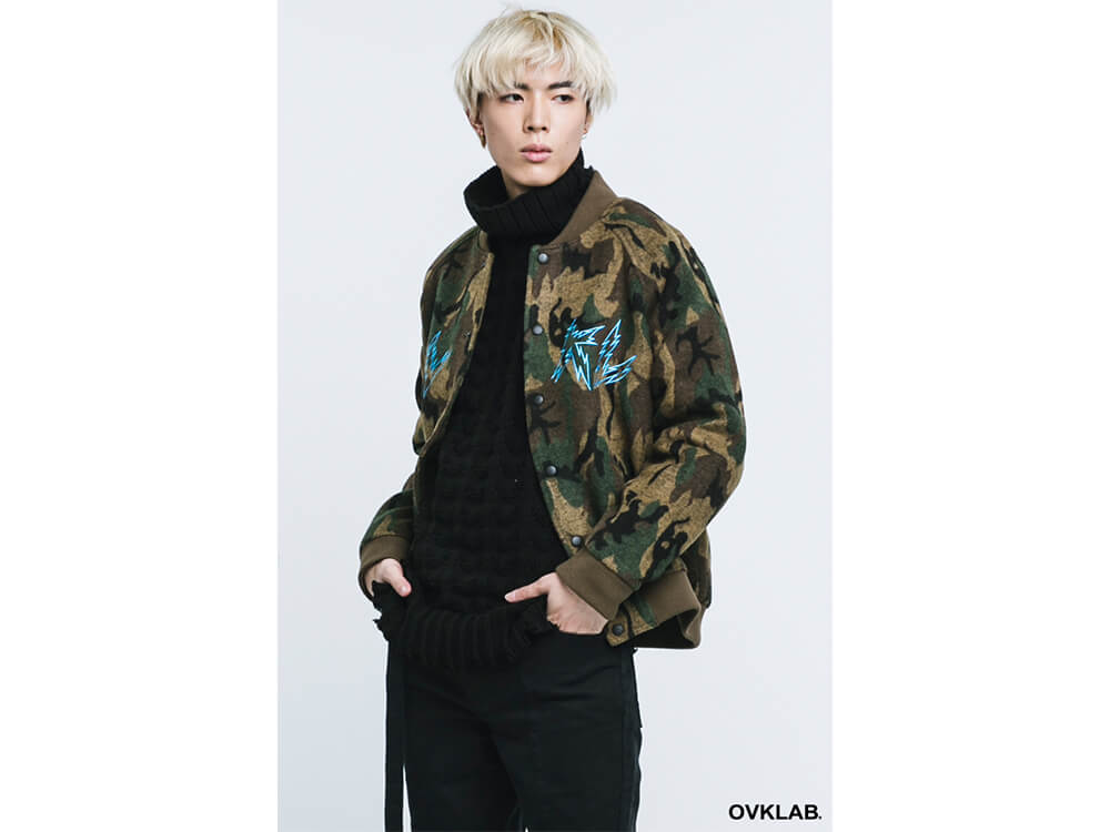 OVKLAB 16 AW Camo Varsity Jacket (3)