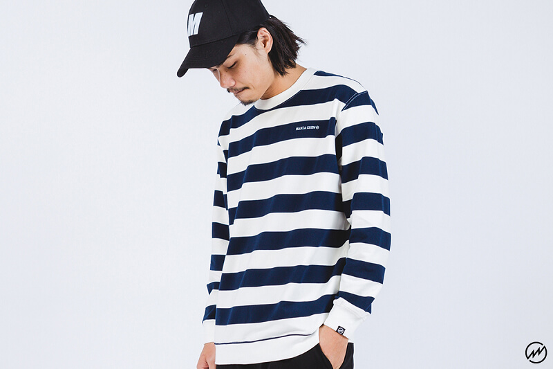 Mania 16 AW Stripe Sweatshirt (1)