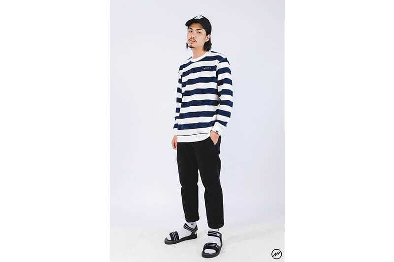 Mania 16 AW Stripe Sweatshirt (5)