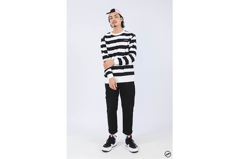 Mania 16 AW Stripe Sweatshirt (6)