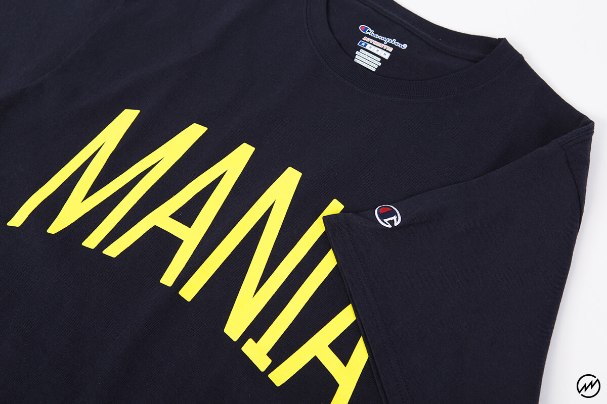 Mania 16 SS MANIA x CHAMPION Logo Tee (4)