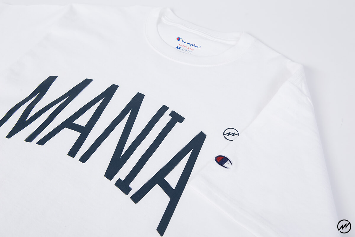 Mania 16 SS MANIA x CHAMPION Logo Tee (6)