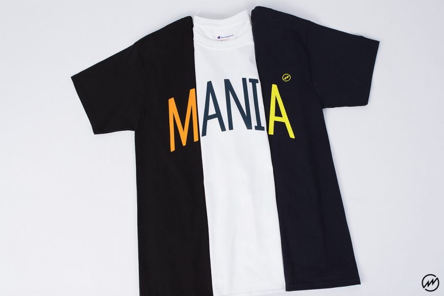 Mania 16 SS MANIA x CHAMPION Logo Tee (8)