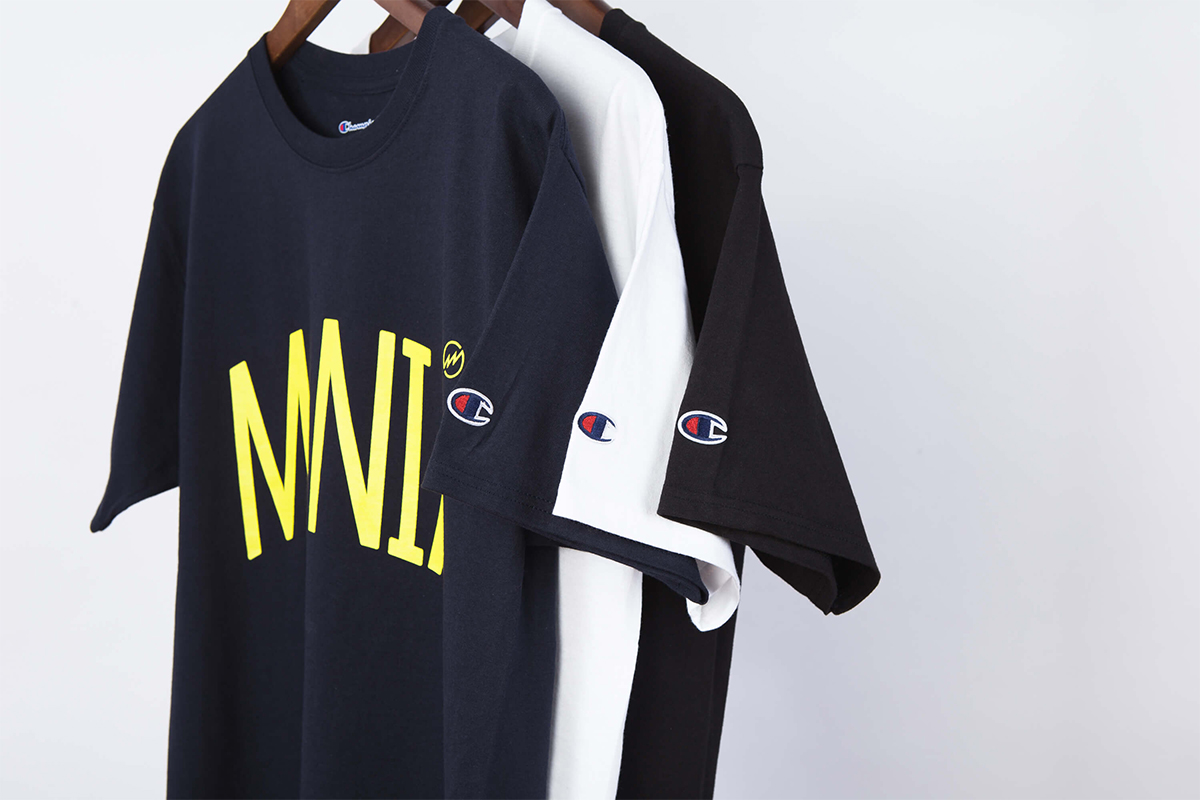 Mania 16 SS MANIA x CHAMPION Logo Tee (9)