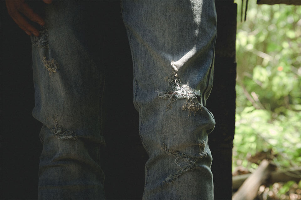 NextMobRiot 16 FW Skinny Elasticty Torn Jeans (3)