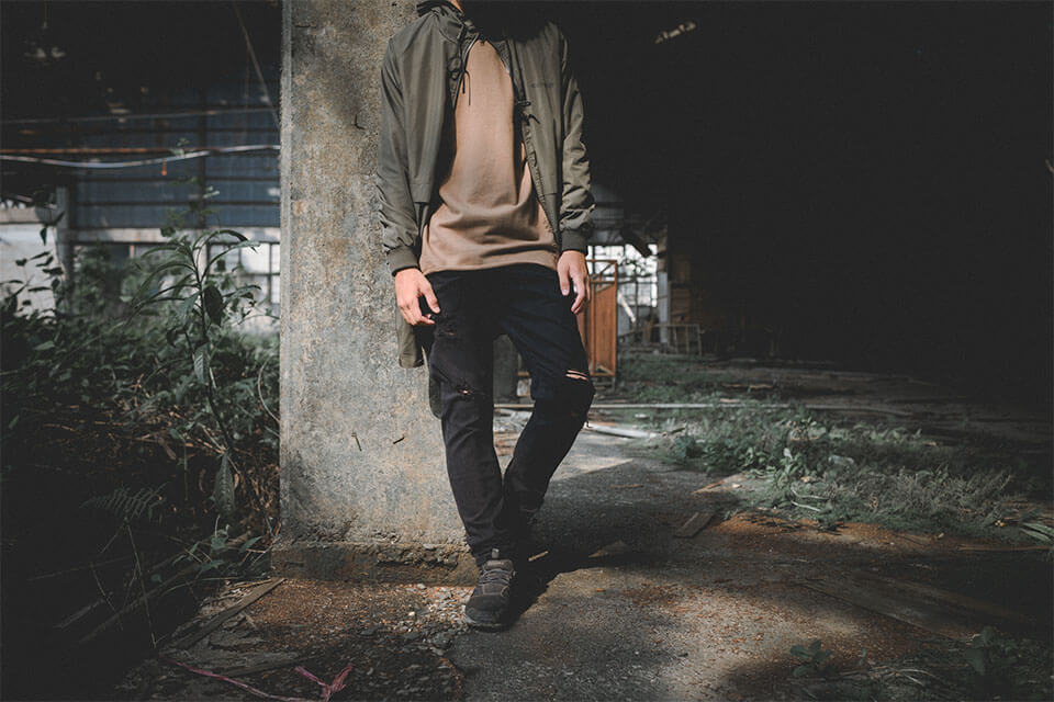 NextMobRiot 16 FW Skinny Elasticty Torn Jeans (7)