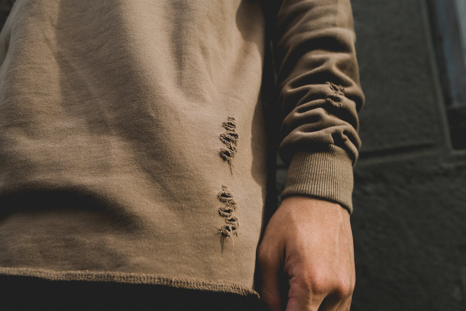 NextMobRiot 16 FW Slovenly Torn Sweatshirt (10)