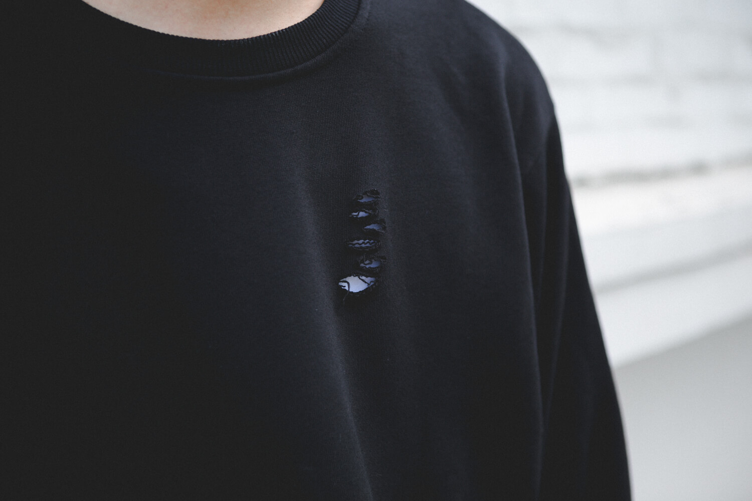 NextMobRiot 16 FW Slovenly Torn Sweatshirt (4)