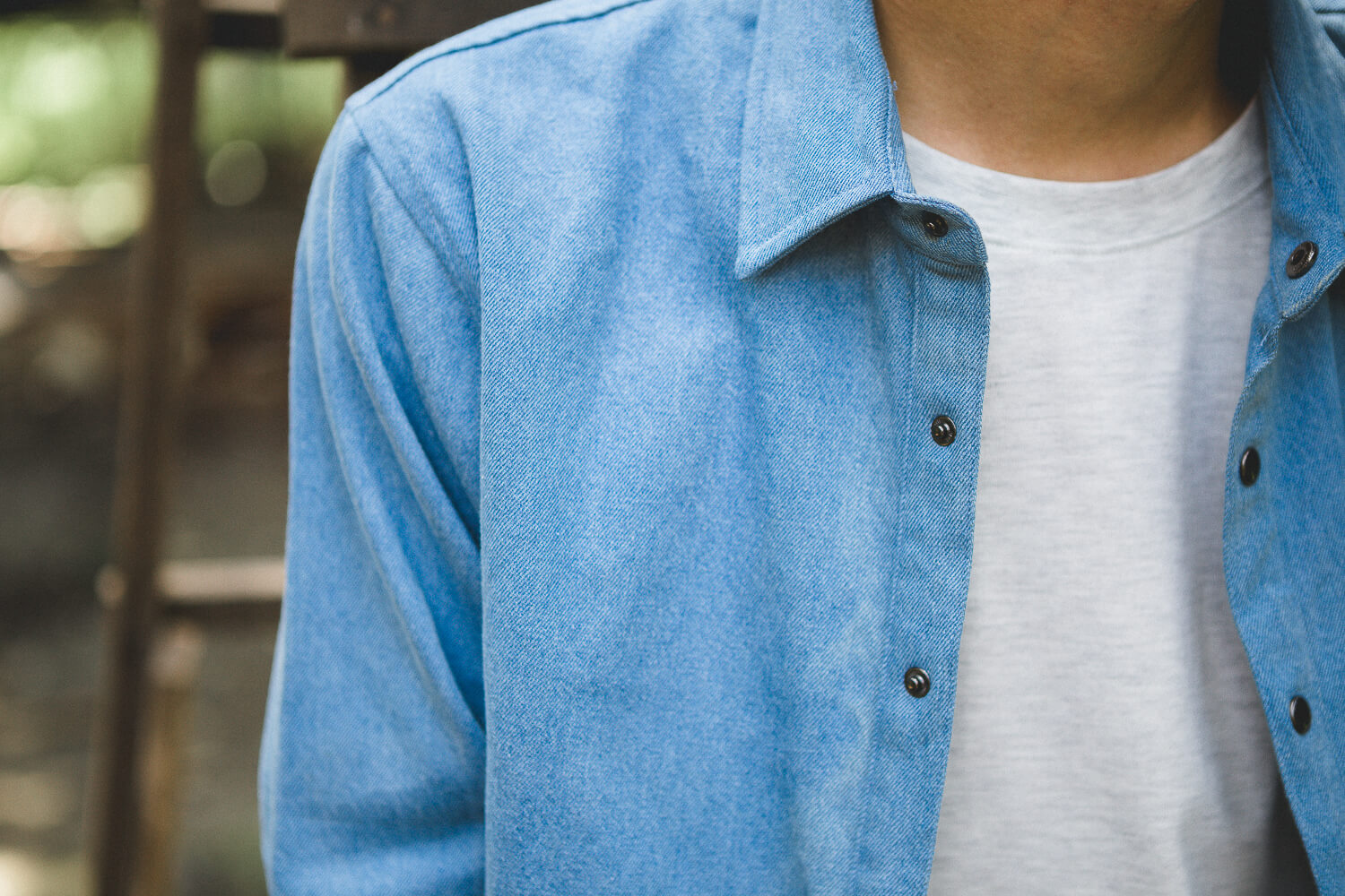NextMobRiot 16 SS Washed Denim LS Shirt (3)