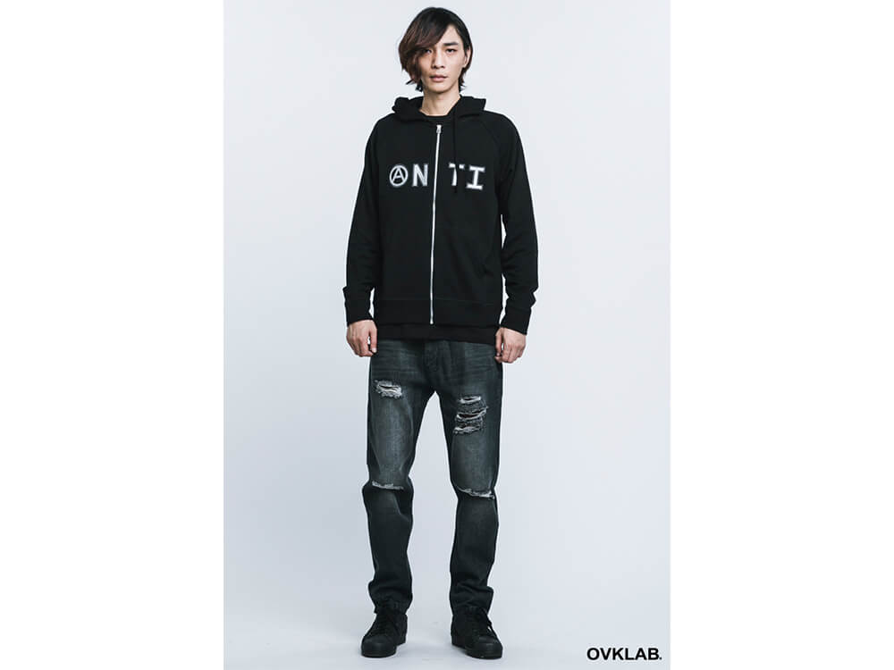 OVKLAB 16 AW Anti Zip-Up Hoodie (1)