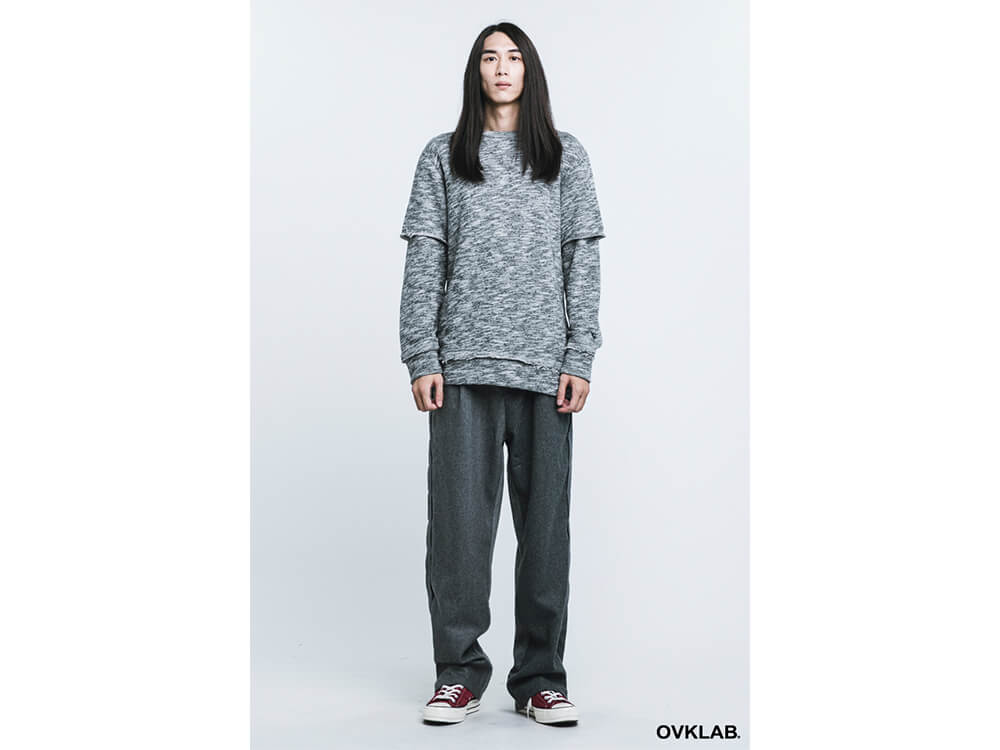OVKLAB 16 AW Layered Sweatshirt (1)