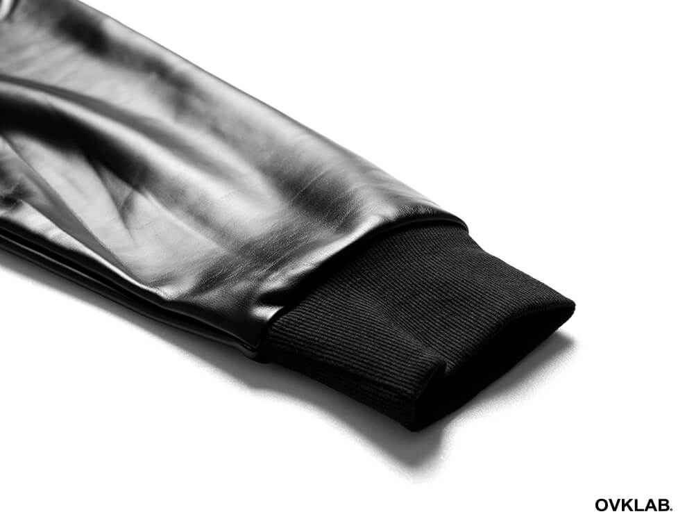OVKLAB 16 AW Metallic Leather Sweashirt (7)