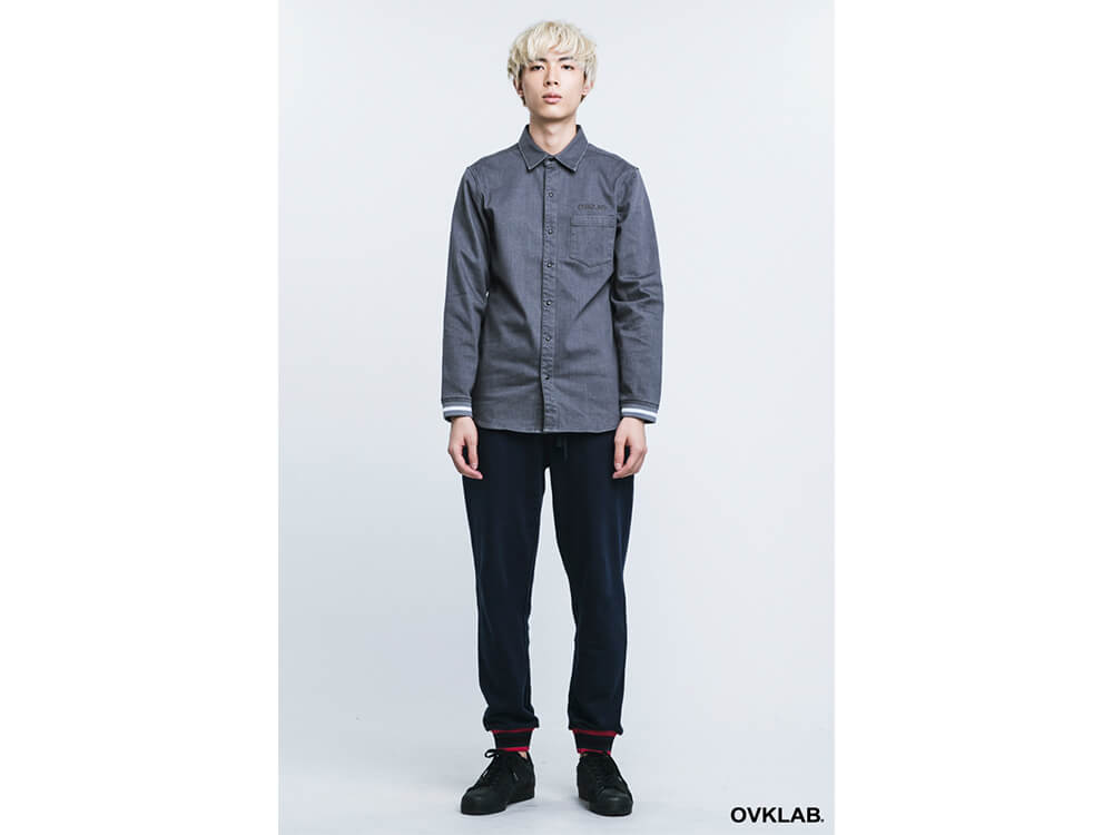 OVKLAB 16 AW Rib Cuff Shirt (1)