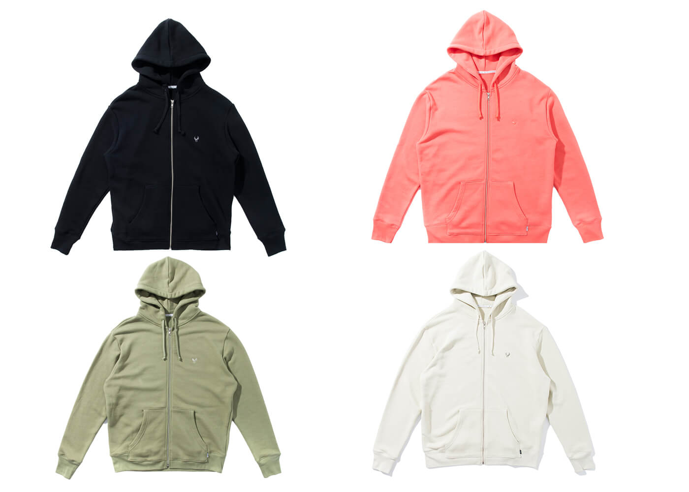 REMIX 16 AW Smashed Zip Hoody (2)