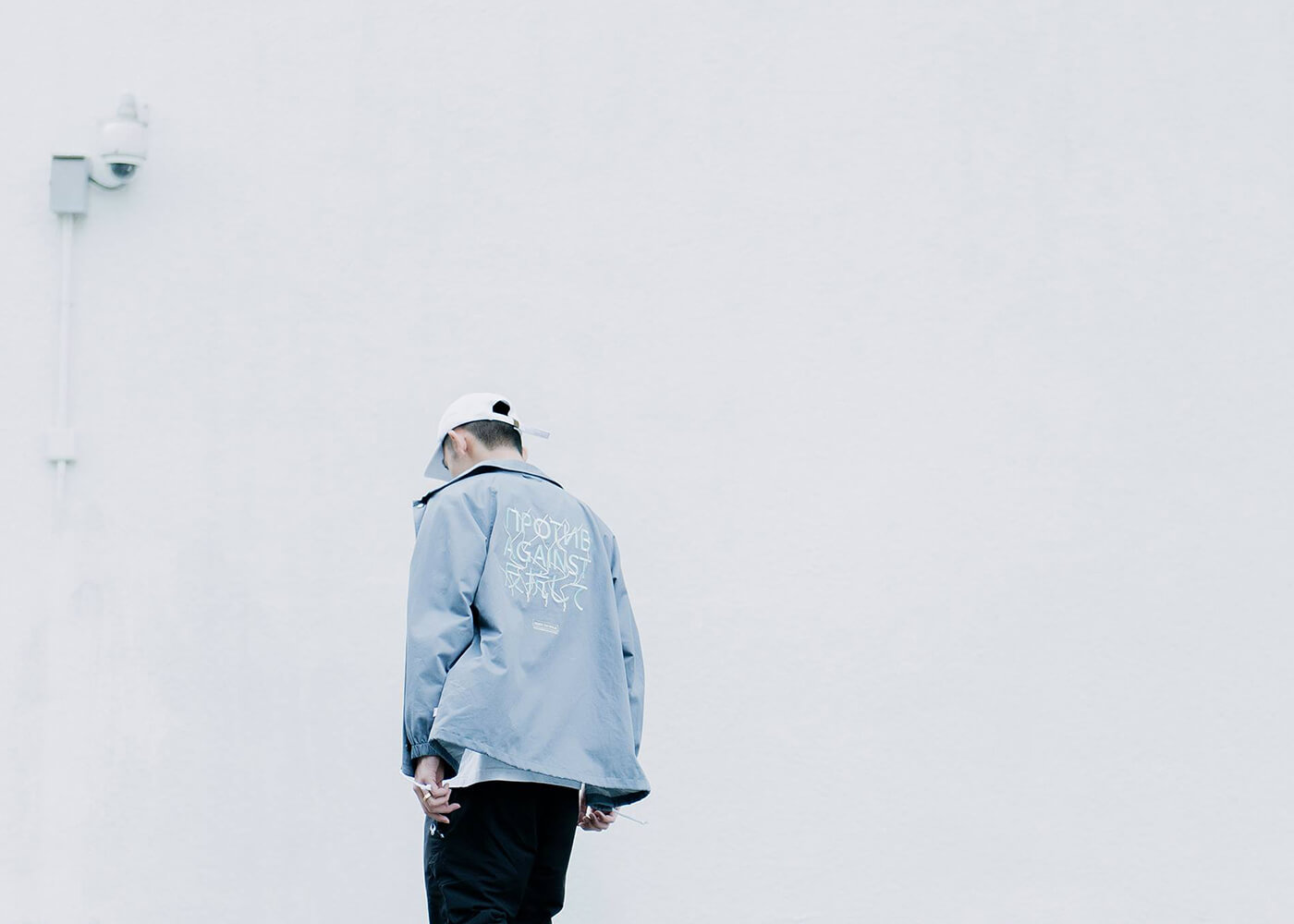 Remix 16 AW Against Twill Coach Jacket (1)