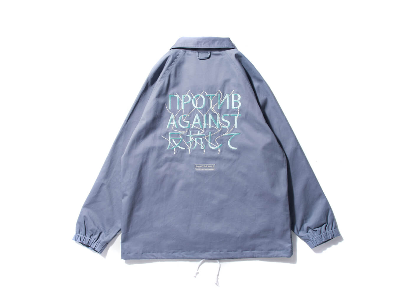 Remix 16 AW Against Twill Coach Jacket (10)