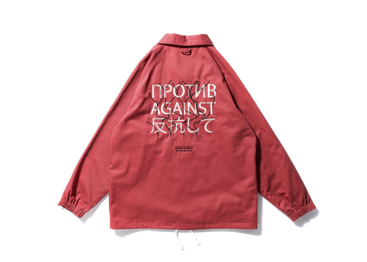 Remix 16 AW Against Twill Coach Jacket (17)