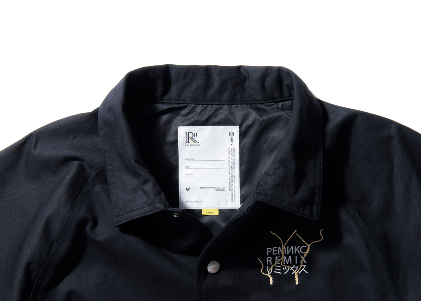 Remix 16 AW Against Twill Coach Jacket (4)