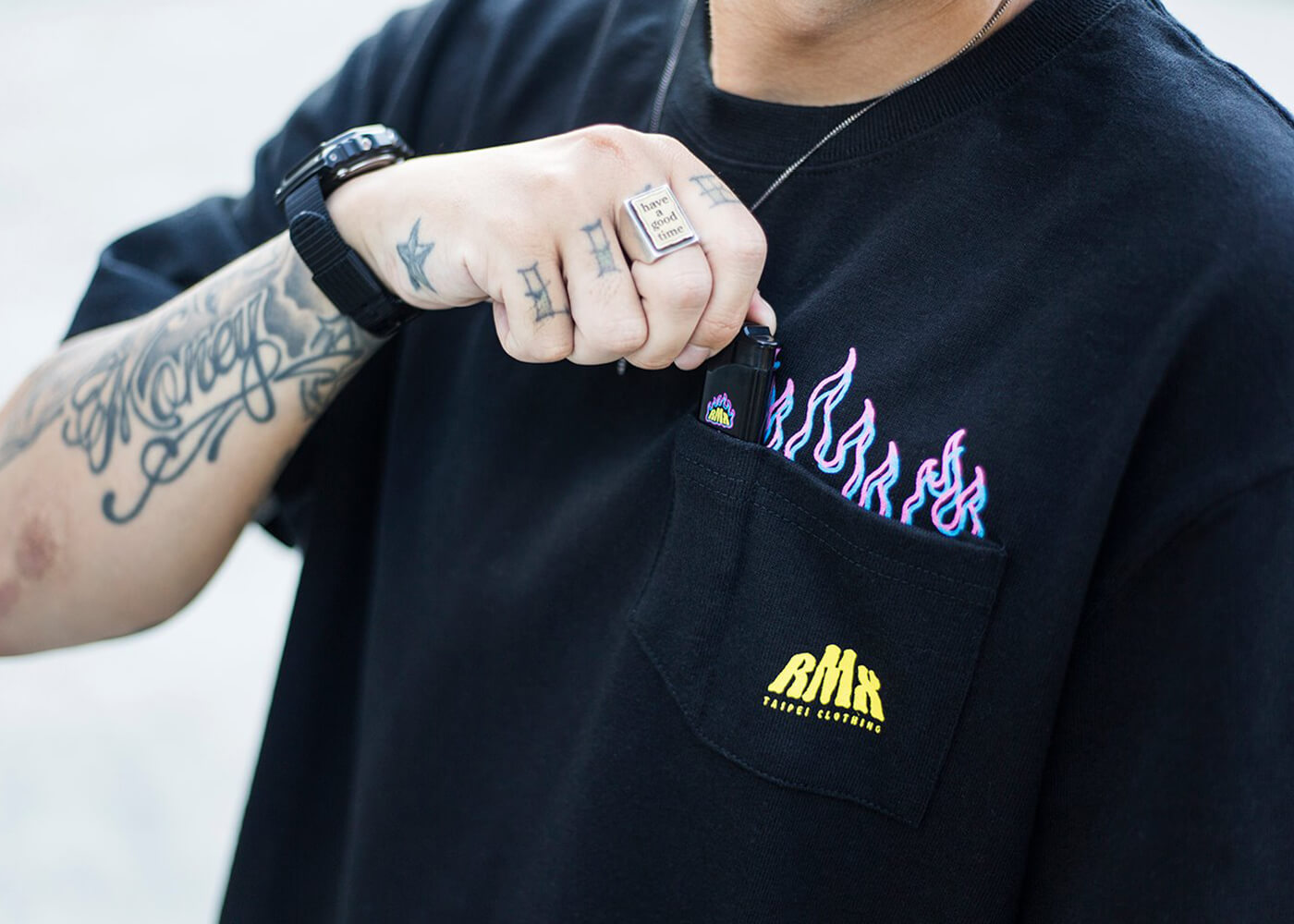 Remix 16 AW Lit Pocket Tee (1)