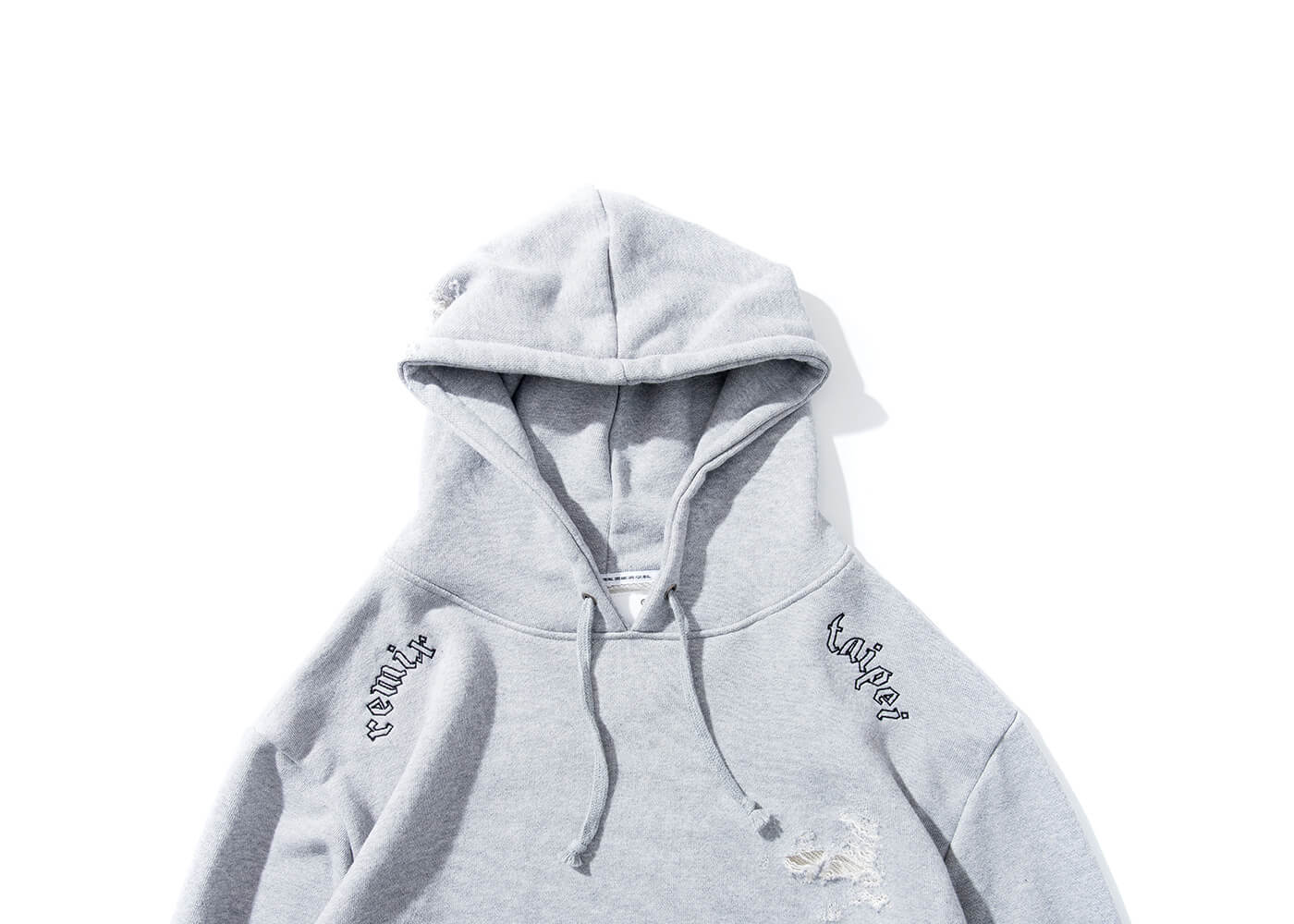 Remix 16 AW MotorHead Damaged Hoody (10)