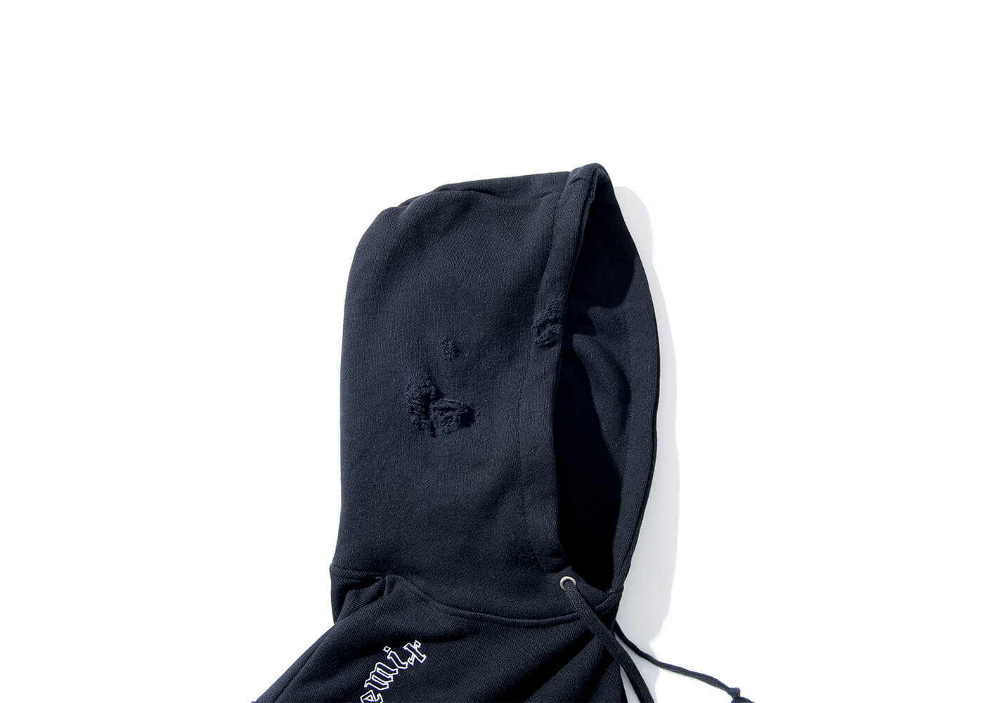 Remix 16 AW MotorHead Damaged Hoody (7)