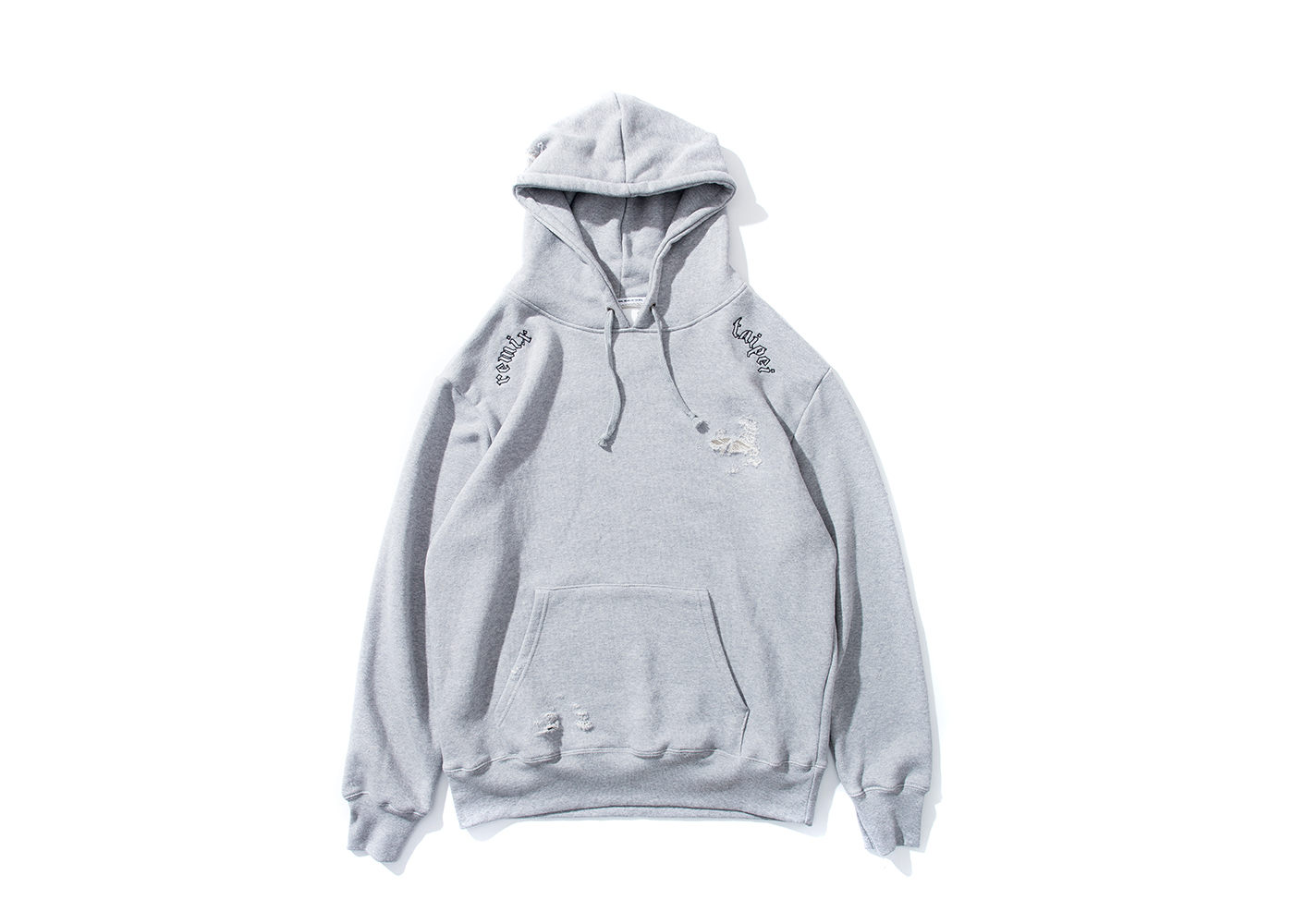 Remix 16 AW MotorHead Damaged Hoody (9)