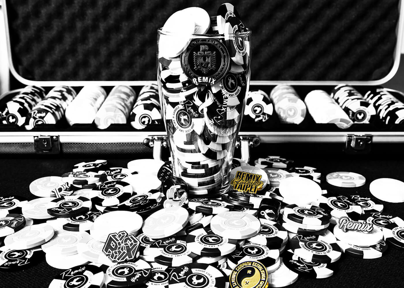 Remix 16 AW Remix Poker Chips Set (4)