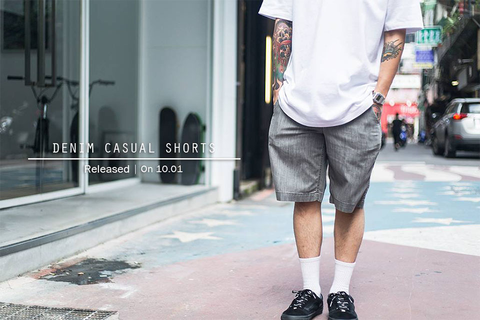 Remix 16 SS Denim Casual Shorts (1)