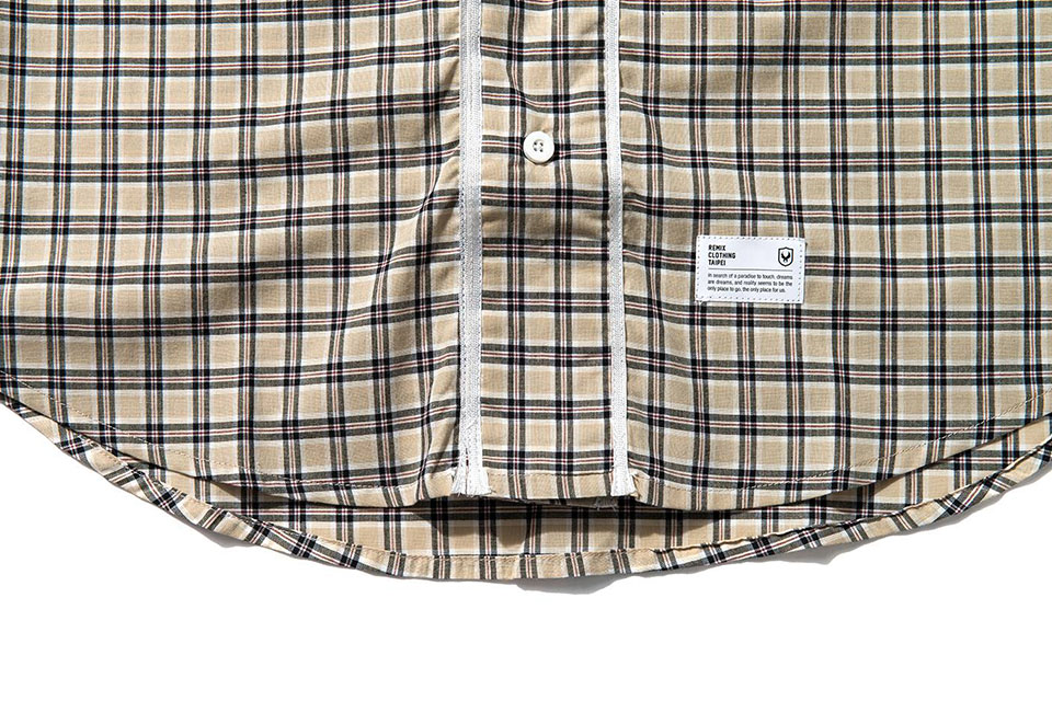 Remix 16 SS Plaid Baseball Shirt (10)