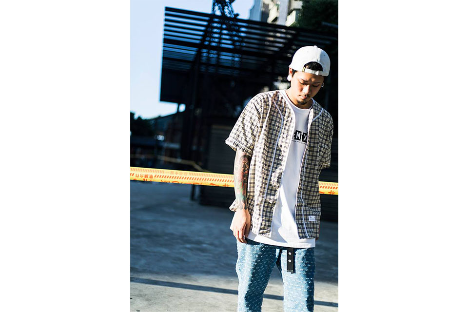 Remix 16 SS Plaid Baseball Shirt (2)