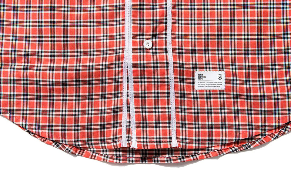 Remix 16 SS Plaid Baseball Shirt (5)
