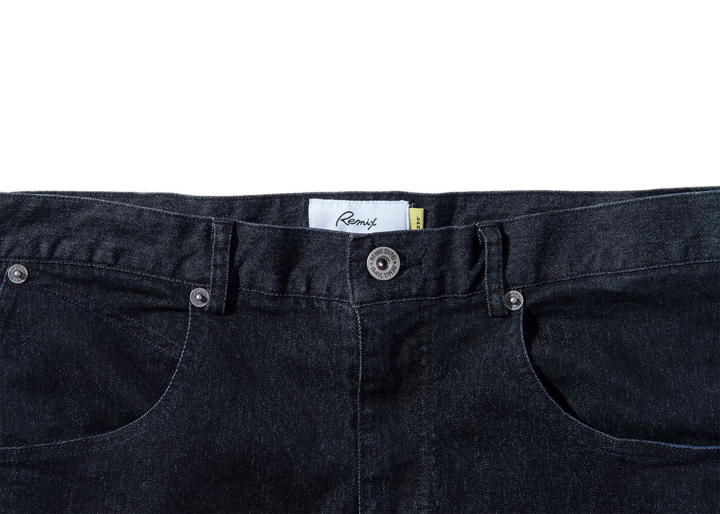 Remix 16 SS Rsd Black Denim Stretch Jeans (3)