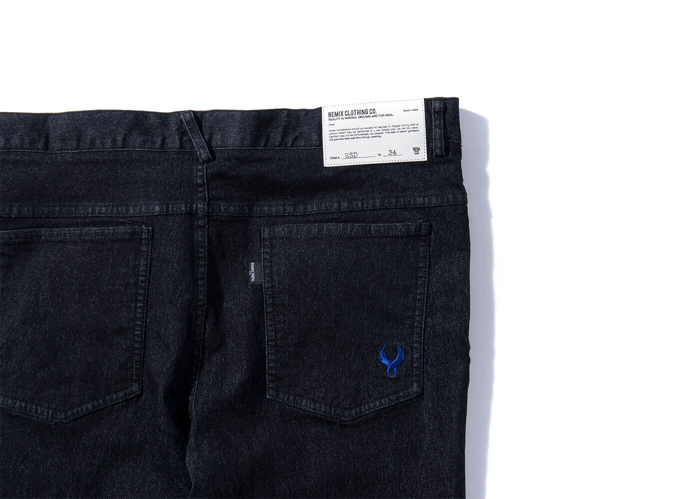 Remix 16 SS Rsd Black Denim Stretch Jeans (6)