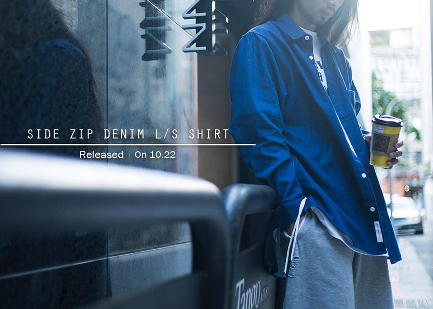 Remix 16 SS Side Zip Denim LS Shirt (1)