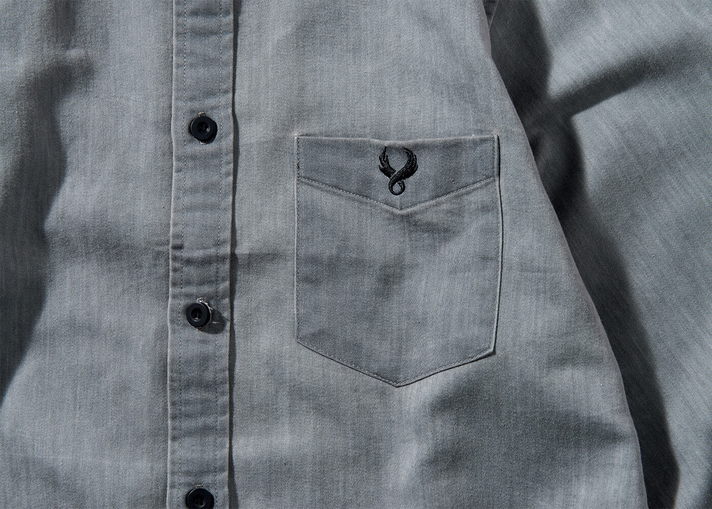 Remix 16 SS Side Zip Denim LS Shirt (10)
