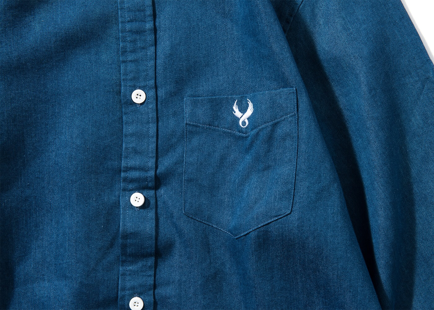 Remix 16 SS Side Zip Denim LS Shirt (4)