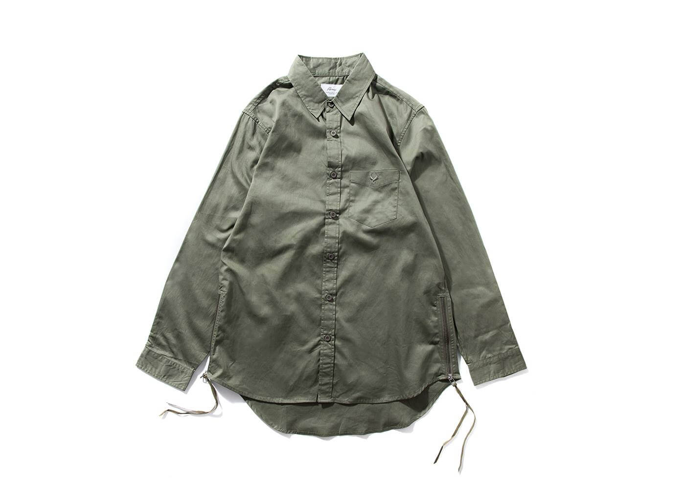 Remix 16 SS Side Zip Plain LS Shirt (9)