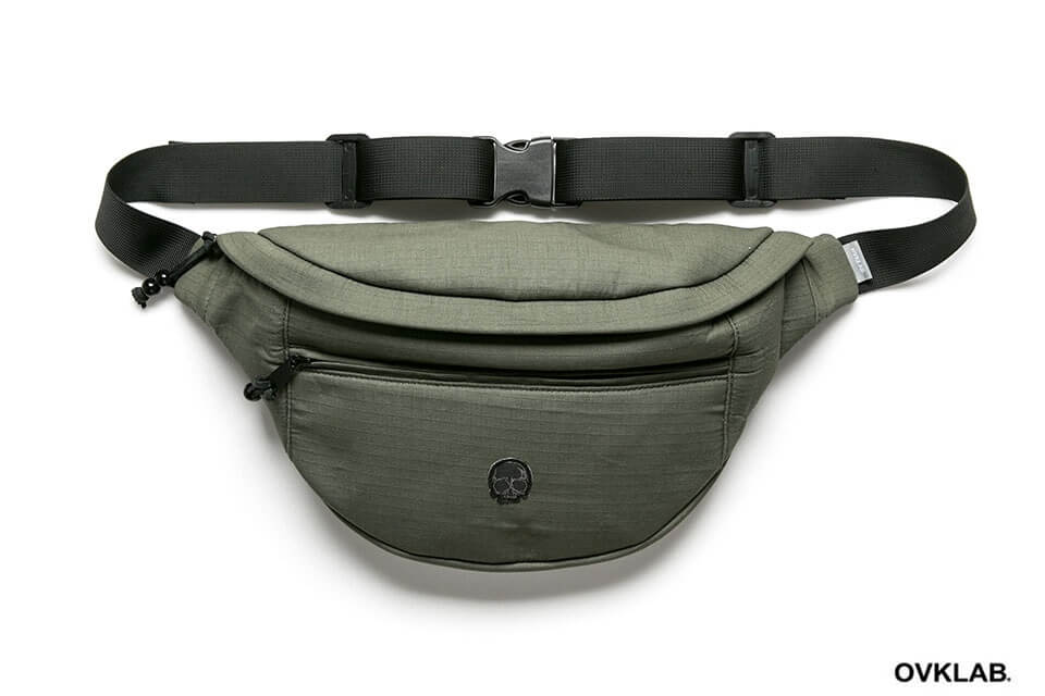 OVKLAB 16 SS Military Skull Logo Waist Bag (2)
