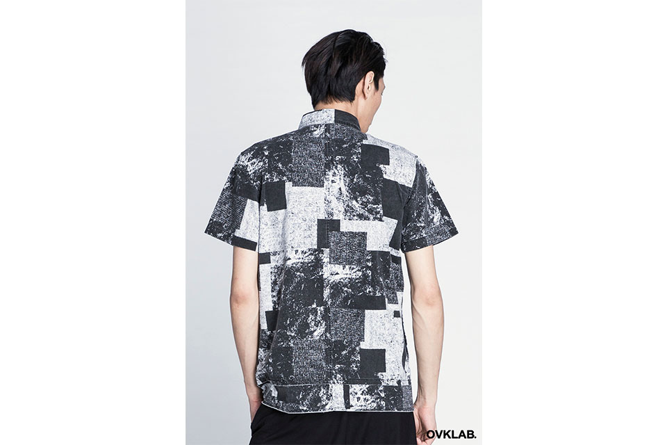 OVKLAB 16 SS Patch Pattern Army Shirt (10)