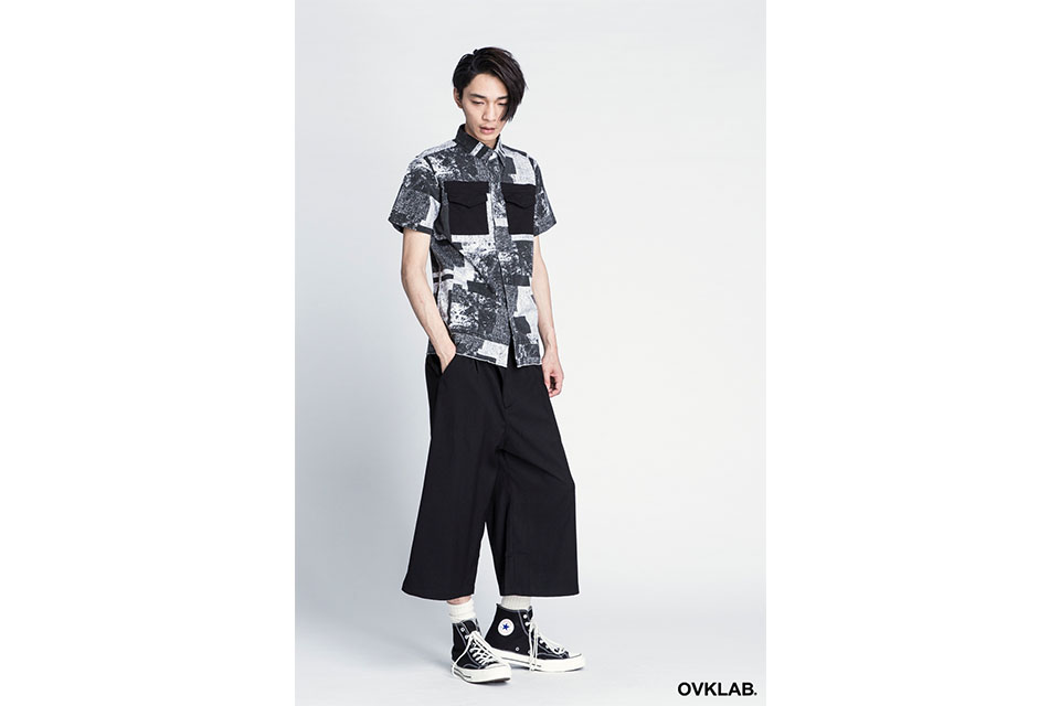 OVKLAB 16 SS Patch Pattern Army Shirt (6)