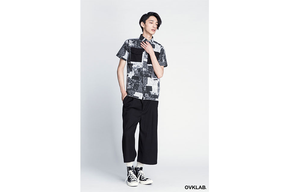 OVKLAB 16 SS Patch Pattern Army Shirt (7)