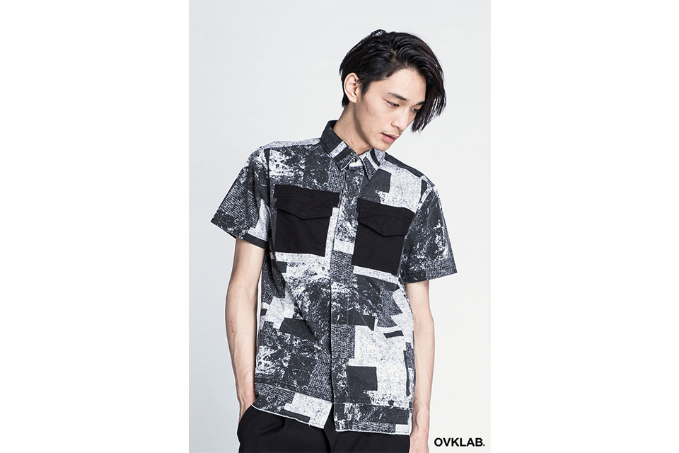 OVKLAB 16 SS Patch Pattern Army Shirt (8)