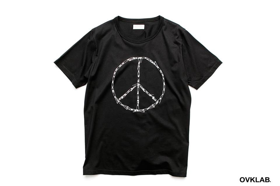 OVKLAB 16 SS Peace Logo Tee (2)
