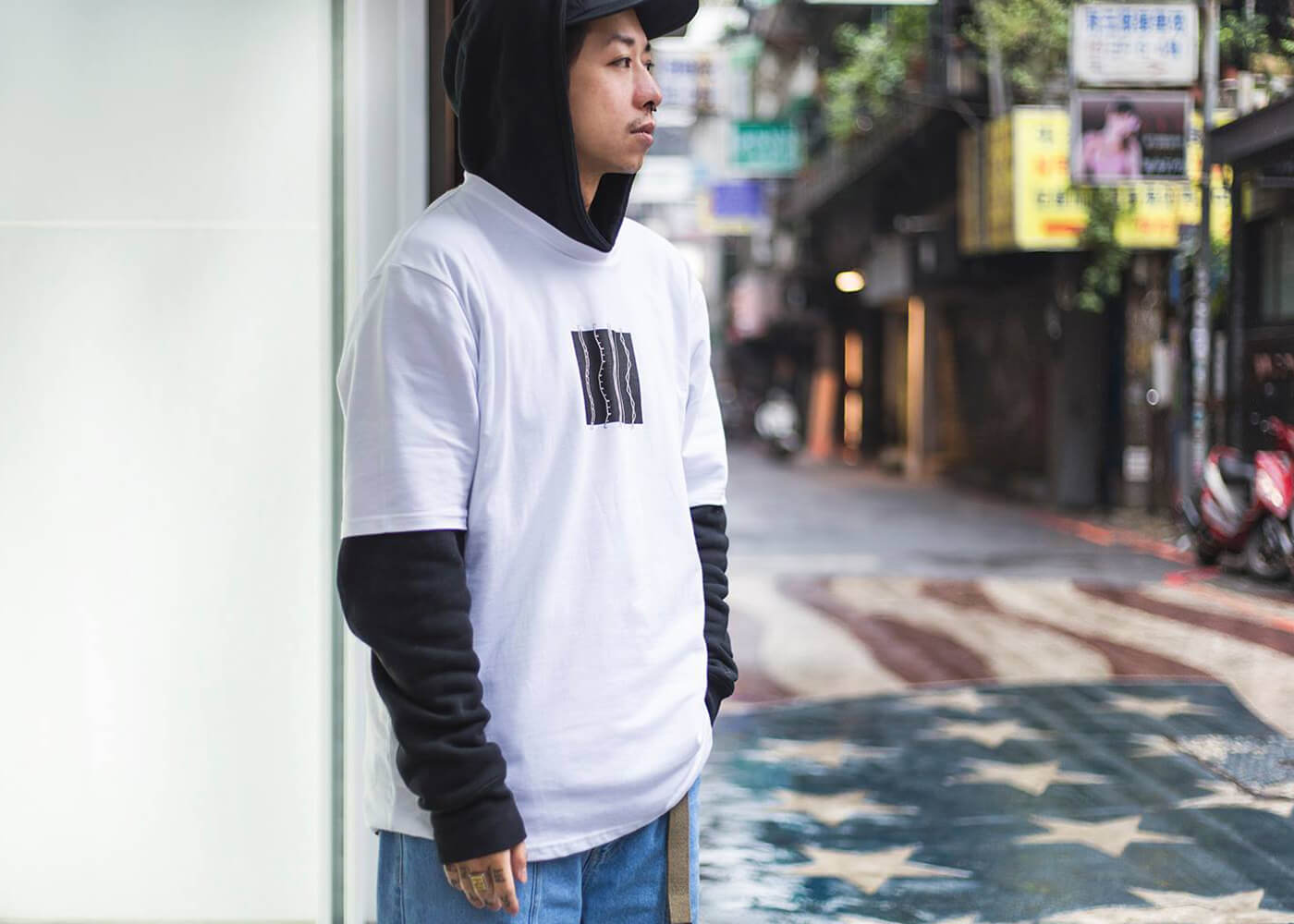 REMIX 16 AW Drag Box Tee (1)