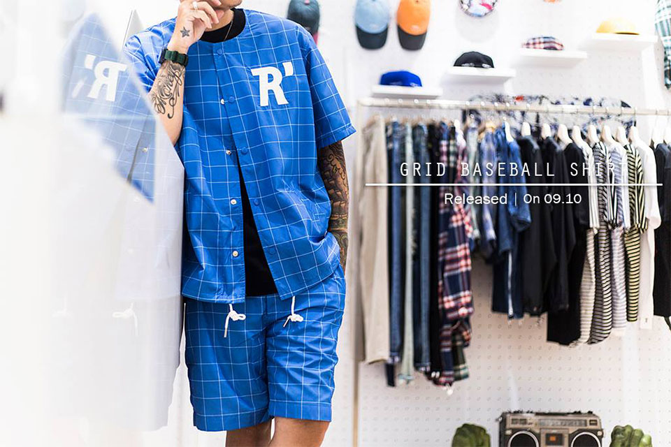 Remix 16 SS Grid Baseball Shirt (1)